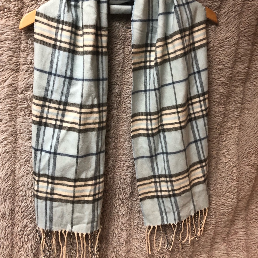 🔴 Blue Plaid Scarf ☃️